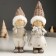 Souvenir Polystone "Baby/Baby in a knitted outfit, with a toe/flashlight" MIX 5x7.5x22 cm