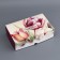 Gift Folding Box without a window, packaging, "tulips", 25 x 15 x 7 cm