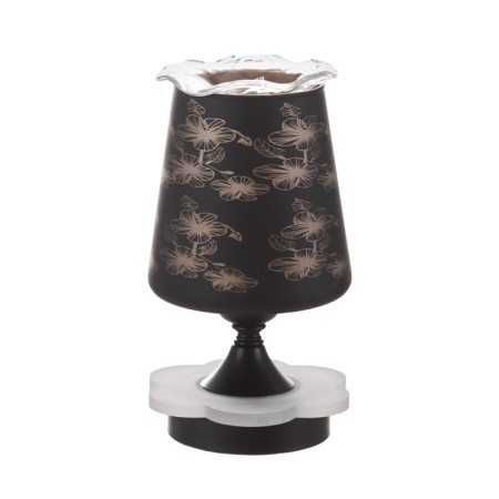 Aroma lace with backlight "Flowers" E14 40W +RGB black 12.5x12.5x23 cm-7