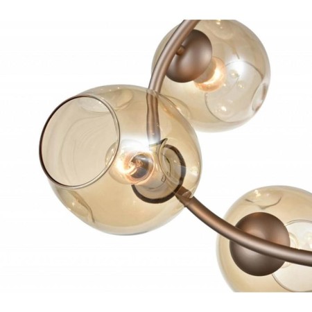 Astoria chandelier, 6x60W E27, champagne color-2
