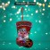 Decorative luminous jewelry (suspension) "New Year's toe" 26x15.5 cm