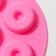 Form for jewelry of the share "Donuts", silicone, 15.5 × 1.3 cm, 7 cells, color mix