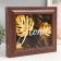 Key closed "House" 26.5x31.5 cm nut