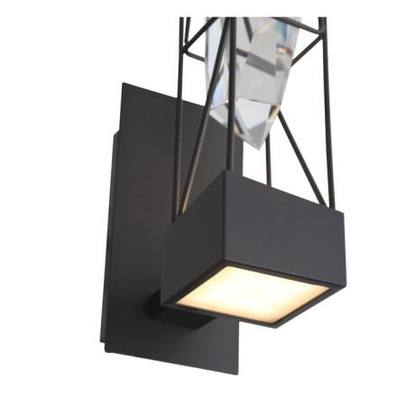 Sconces st. SL815.301.01. Progetto. 1x6 W, LED, 4000K, 594 LM, 9.1x33 cm, color gray graphite-10