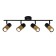 Lamp wall-flowing spot RIVOLI BELLADONNA 4XGU10 15 watts turning