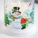 Nightlight "New Year's candle" LED from batteries 3haaa 9x9x12.5 cm Risalux