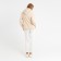 Women's pants Minaku: Casual Collection Color Ecrew, rr 52