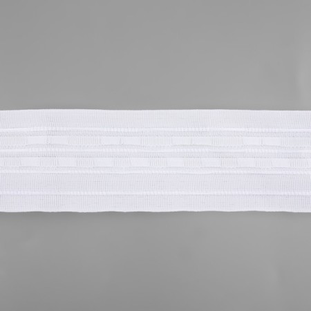 The curtain tape is classic, matte, 6 cm, 50 ± 1 m, white color-2