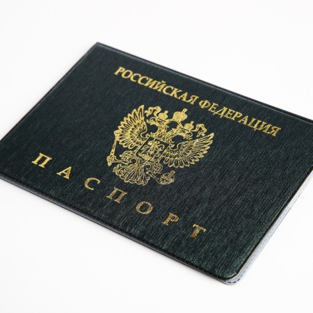 Cover for passport, green color-2