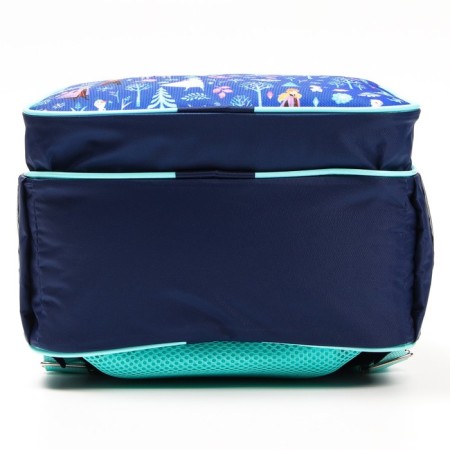 School backpack with an ergonomic back, 37x26x15 cm, cold heart-5