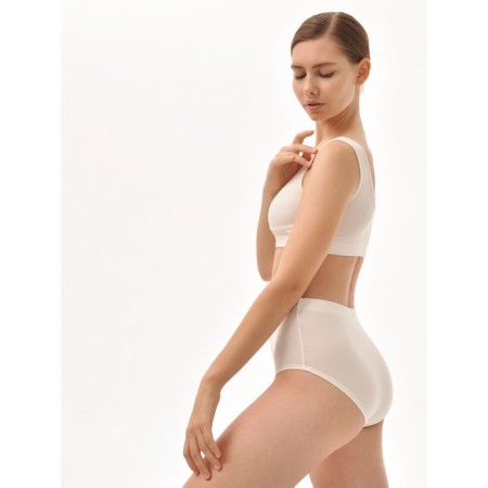 Panties slips boyfriend women Mirey, size 48, milk color-3