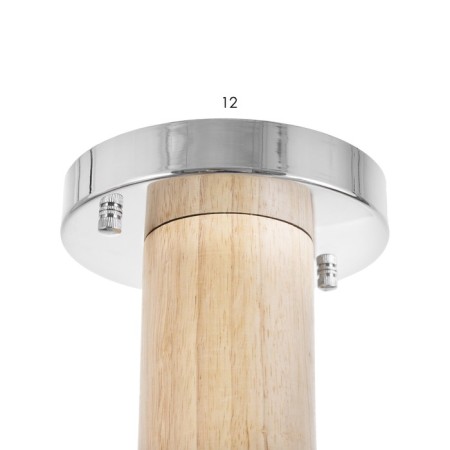 Julia chandelier 3XLED 72W 3000-6000K Belo-chromovy 62x62x22 cm-11