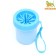 Lapomome for cats and dogs with silicone villi 9 x 9 x 11 cm, blue