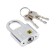 Hinged castle, type 25, 35x55 mm, 3 keys