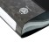 Folder with 100 A4 inserts, 700 μm, calligrata, pocket on the spine, black