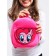 Blue backpack on a zipper, with a pocket, 19 x 22 cm "Pink Pai", My Little Pony