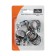 Chervyeric “Simtek” clamp, a diameter of 12-20 mm, stainless steel, in a blister, 8 pcs.