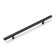 Hand -on Tundra Rail, light, d = 12 mm, m/o 160/250 mm, outward leg, black color black