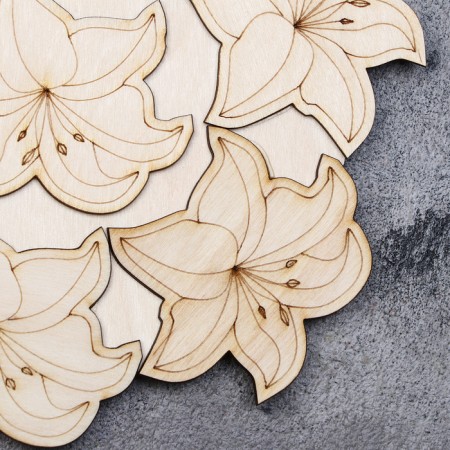 Hot “lilies” stand, d = 20 cm, juniper-2