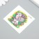 Tattoo on the body color "Cowing in the meadow" 6x6 cm