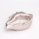 Candle "shell" in a candlestick of gypsum large, 17x11x5.5cm, champagne