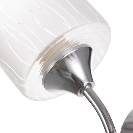 Sconces "LIKI" 1x60W TCCOL: E27 Color: Chrome 20x11x27cm-5