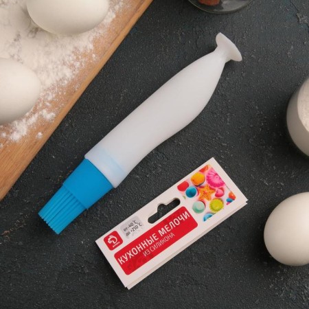 A brush with a reservoir for oil and suction cable “phobos”, 17 cm, mix color-3