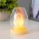 Nightmare "Candle in the glass" 3xlr44 White-transparent 6x6x8.5 cm Risalux