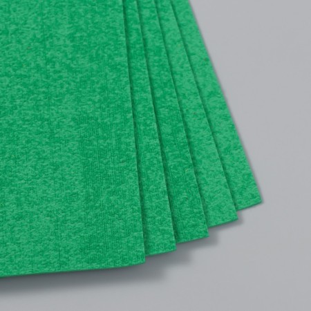 Foamiran terry "Emerald" 2 mm (set of 5 sheets) A4 format format-4