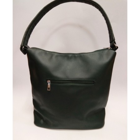 Female lana bag Green-gorchita-chocolate-1