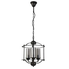 Люстра Opiter 3x40Вт E14, чёрный 35x35x43 см