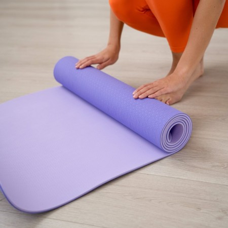 Sangh yoga rug, 183 × 61 × 0.6 cm, lilac color-10