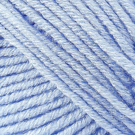 Yarn "Children's Fun" 20% microfiber, 80% acrylic 140m/50g (015 Blue)-5