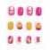 Children's false nails "Sweet cakes", 12 pcs