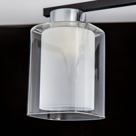 Ceiling Citilux Cutilux CL111141, 42.5x42.5x24.5 cm, 4x75W, E27, Black Color Black-8