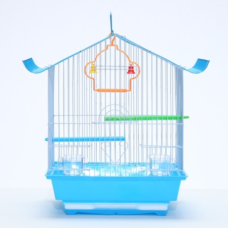 Poultry cell equipped BD-1/1D, 30 x 23 x 39 cm, blue (packing 12 pcs)-1