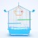 Poultry cell equipped BD-1/1D, 30 x 23 x 39 cm, blue (packing 12 pcs)