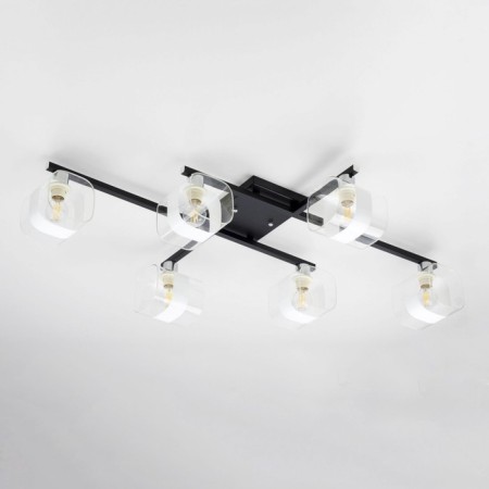 Ceiling chandelier "Virta" E14 6x60 watts-15