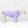 Sweatshirt with a hood "Bear", fleece, size L (DS 30, Osh 28, OG 43 cm), purple