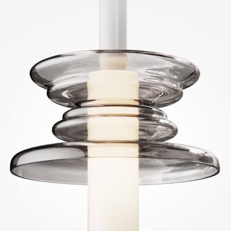 Suspension lamp Maytoni Mod255PL-01B4, 1xG9, 28W, 18x18x335 cm, Black color black-2