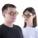 Sunglasses "OneSun", UV 400, 14 x 14 x 4.5 cm, lens 3.5 x 5 cm, yellow
