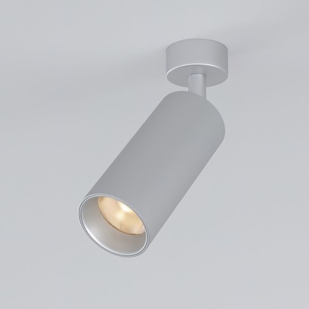 Lamp ceiling Elektrostandard, Diffe Led 10 W, 57x52x175 mm, IP20, Silver Color