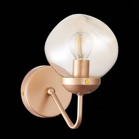Wall lamp EVOLUCE. Sle155701-01. More. 1x40 W, E14, 12.5x21 cm, golden color-3