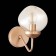 Wall lamp EVOLUCE. Sle155701-01. More. 1x40 W, E14, 12.5x21 cm, golden color