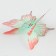 Decor for creativity "Butterfly Pestrushka", two -layer, set of 12 pcs., Size 1 pc. - 5 × 5 cm