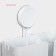 Holder for bathrooms on Velcro of Dolyan, 21 × 19 × 9 cm, white color