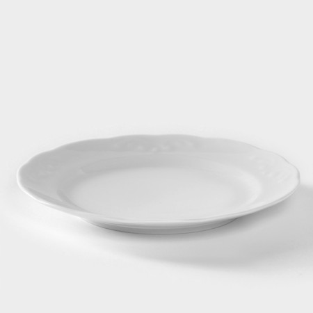 Porcelain plate "Hope", d = 17.5 cm, white-1