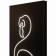 Wall lamp Mantra Trazos, Led, 1100lm, 4000k, 500x40x1200 mm, matte black color