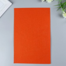 Hard felt 1 mm 20x30 cm orange