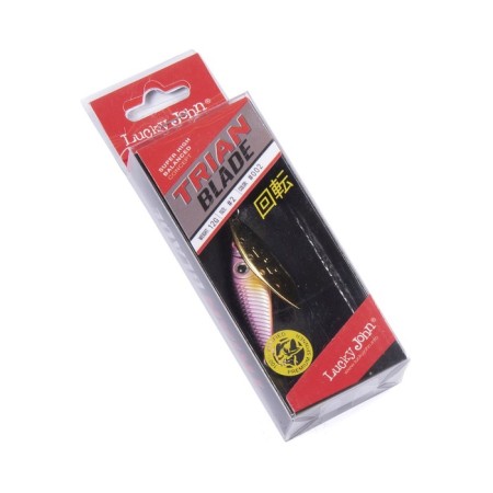 Блесна вращ. Lucky John TRIAN BLADE LONG 12.0г 002 в блистере-1